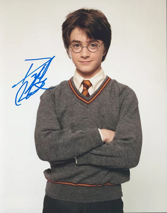 Daniel Radcliffe autograph
