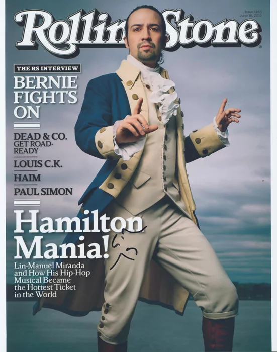 Lin-Manuel Miranda autograph