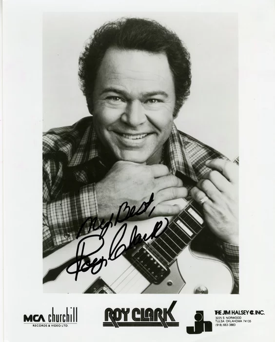 Roy Clark autograph