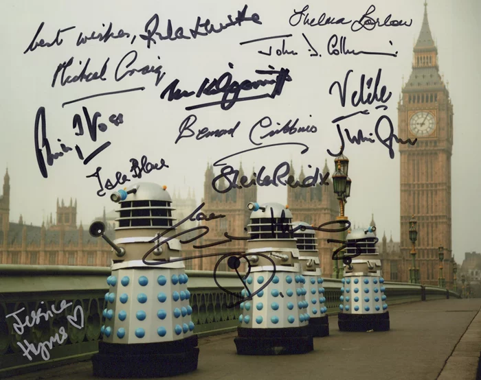 Doctor Who autograph