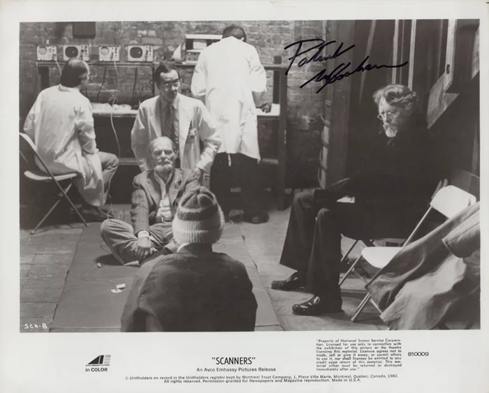 Patrick McGoohan autograph