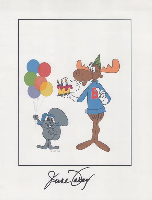 June Foray autograph