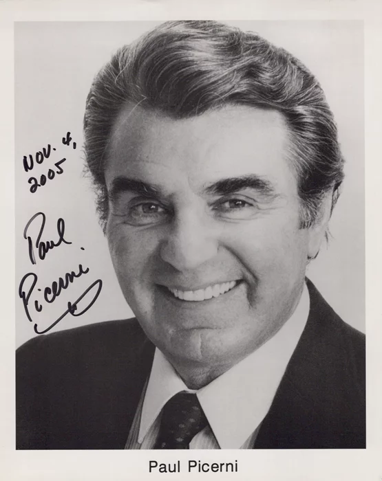 Paul Picerni autograph
