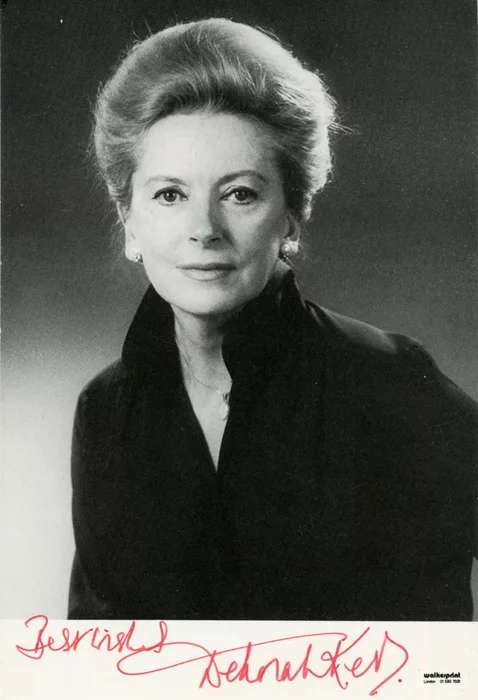 Deborah Kerr autograph