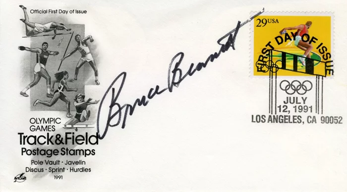 Bruce Bennett autograph