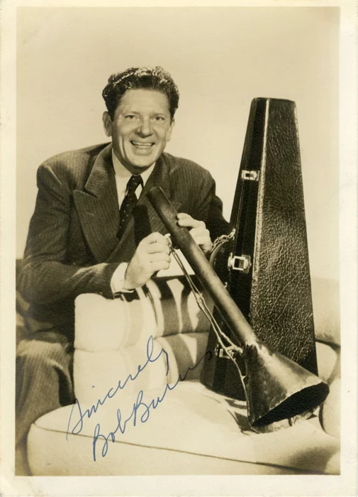 Bob Burns autograph