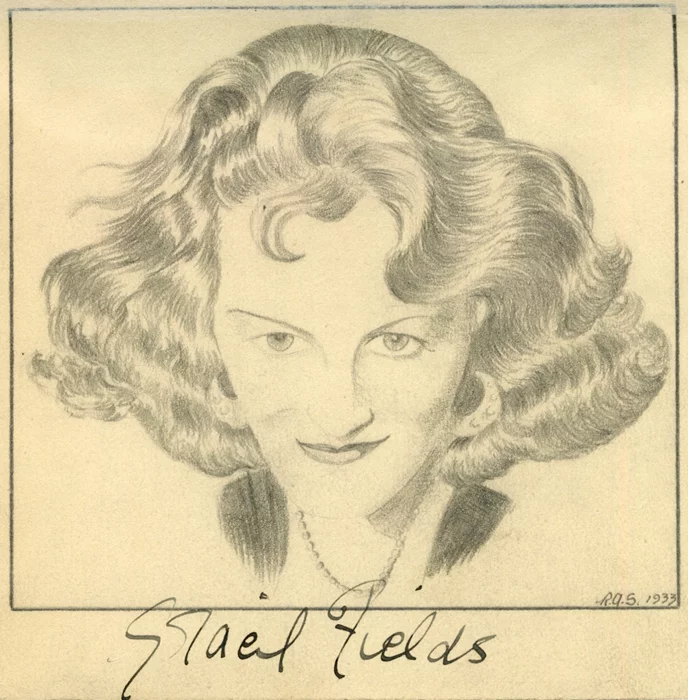 Gracie Fields autograph