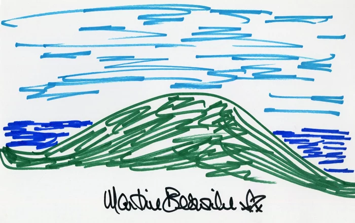 Martine Beswick autograph