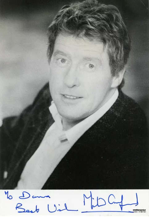 Michael Crawford autograph