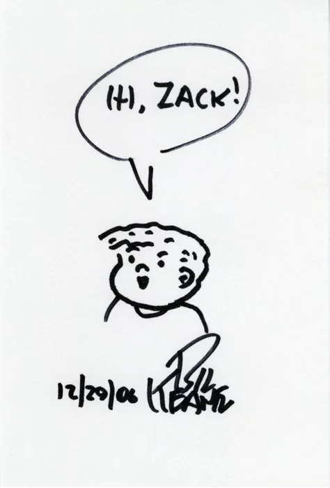 Bil Keane autograph