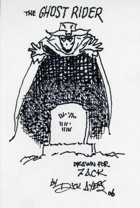 Dick Ayers autograph