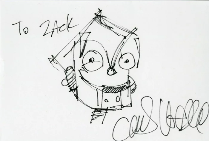 Chris Wedge autograph