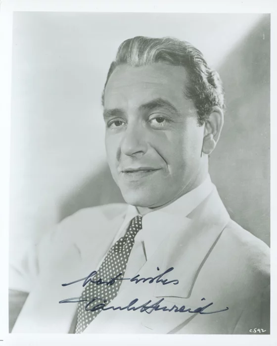 Paul Henreid autograph