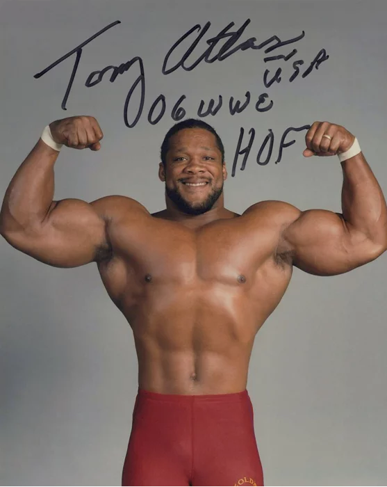 Tony Atlas autograph
