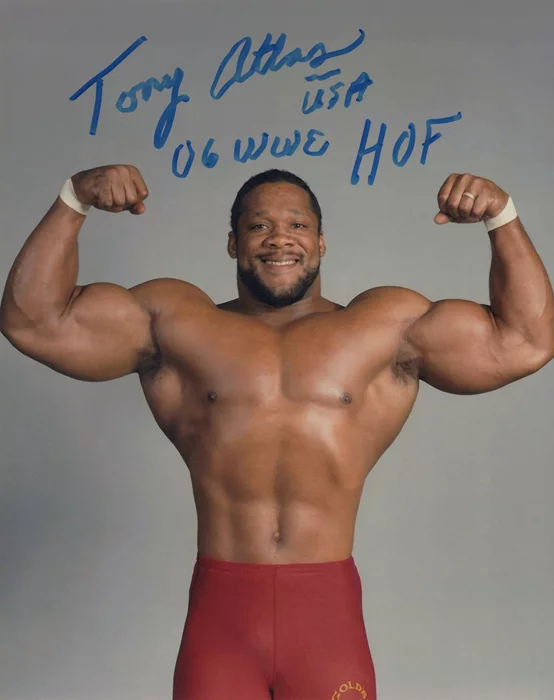 Tony Atlas autograph
