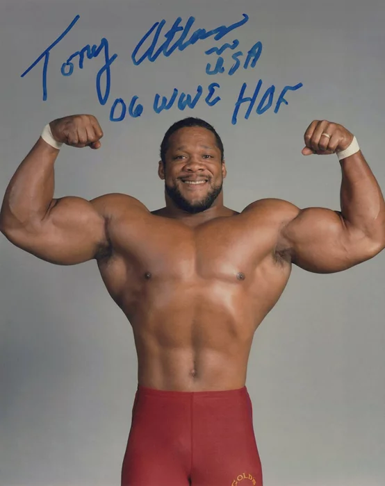 Tony Atlas autograph