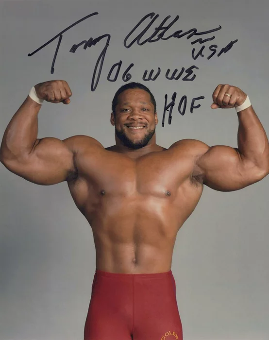 Tony Atlas autograph