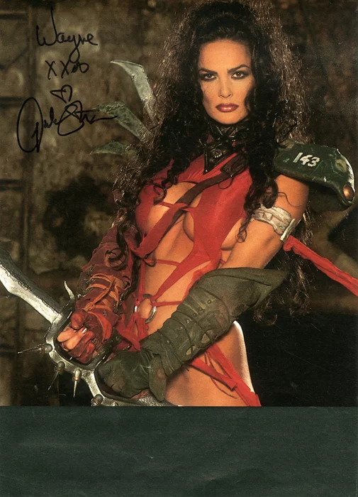 Julie Strain autograph