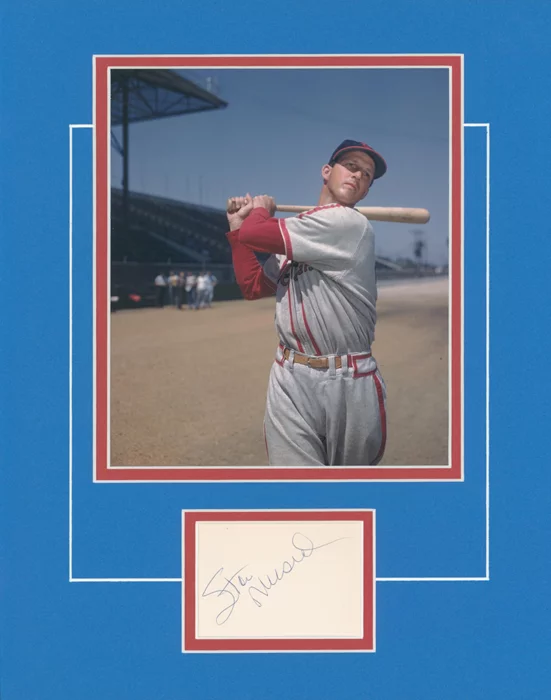 Stan Musial autograph