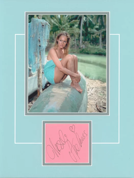 Ursula Andress autograph