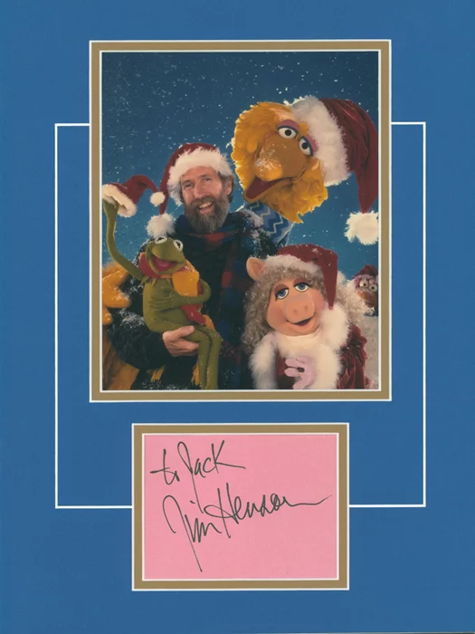 Jim Henson autograph