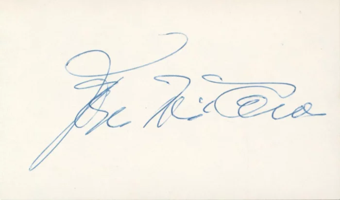 Joel McCrea autograph