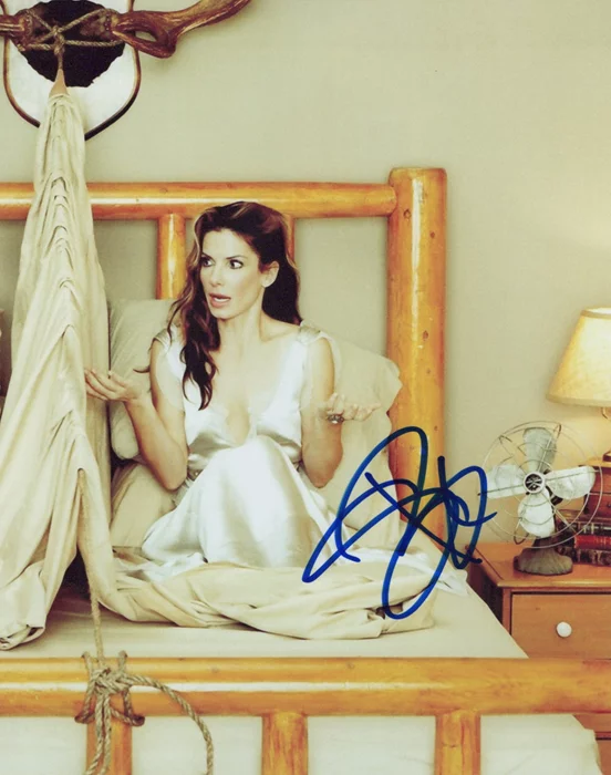 Sandra Bullock autograph