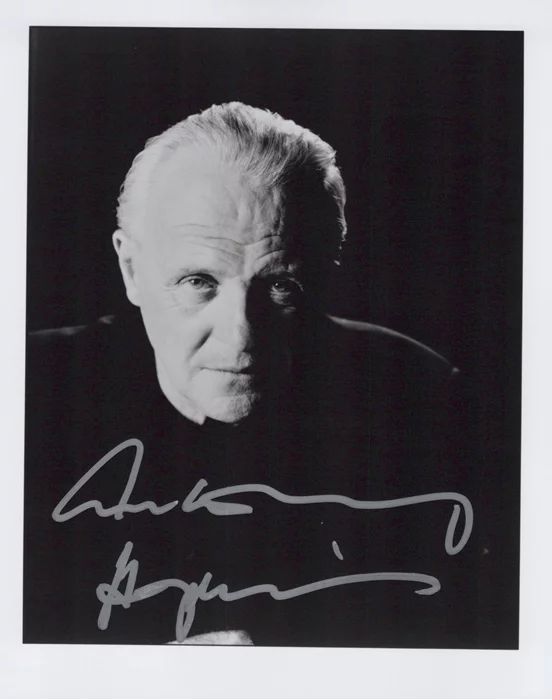 Anthony Hopkins autograph