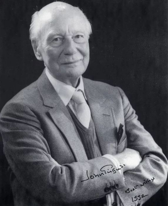 John Gielgud autograph