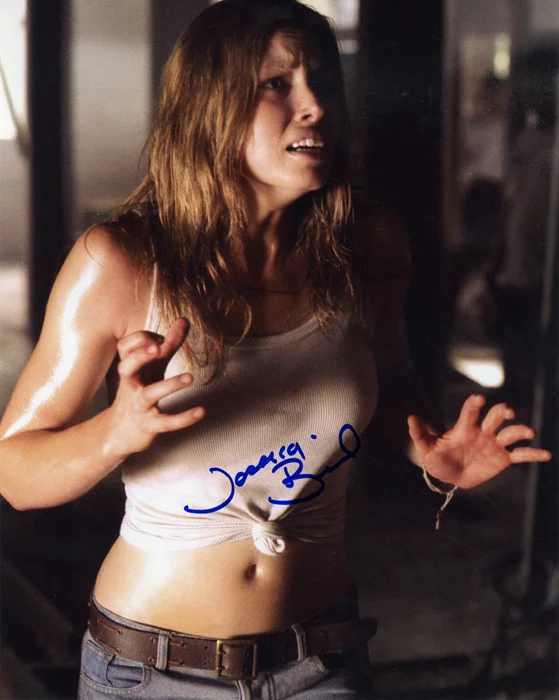 Jessica Biel autograph