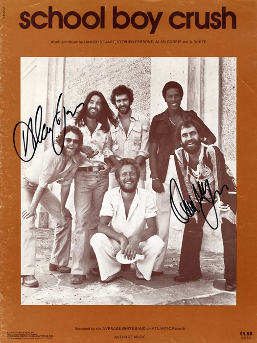 Average White Band autograph
