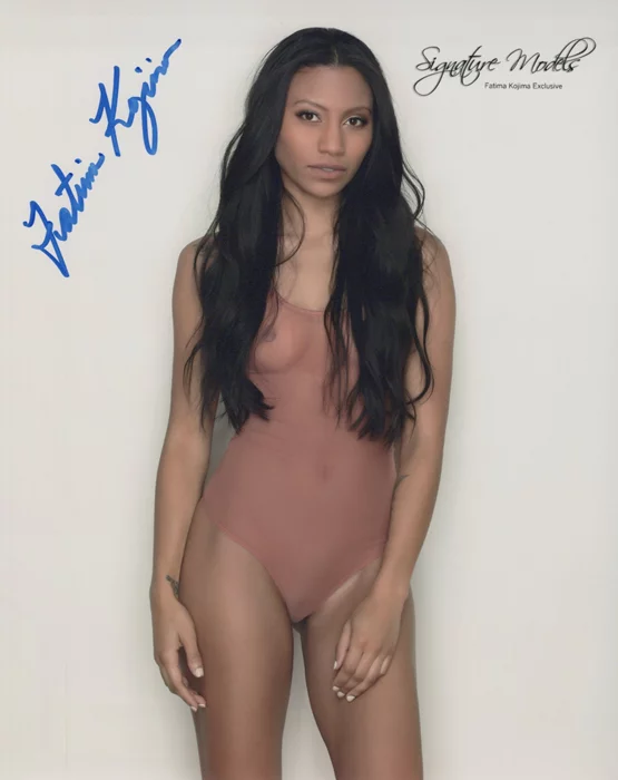 Fatima Kojima autograph