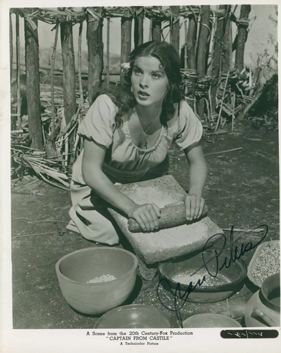 Jean Peters autograph