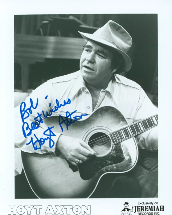Hoyt Axton autograph