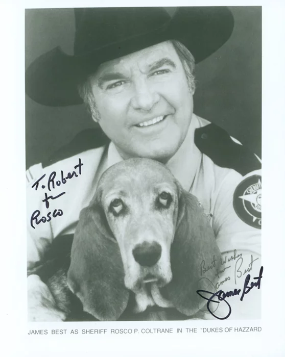 James Best autograph