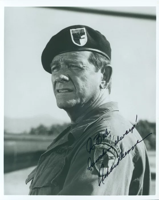 Richard Crenna autograph