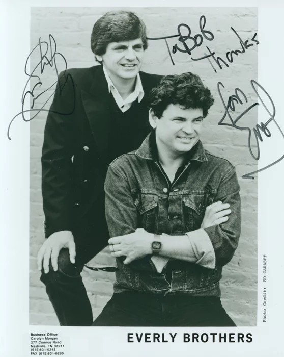 The Everly Brothers autograph