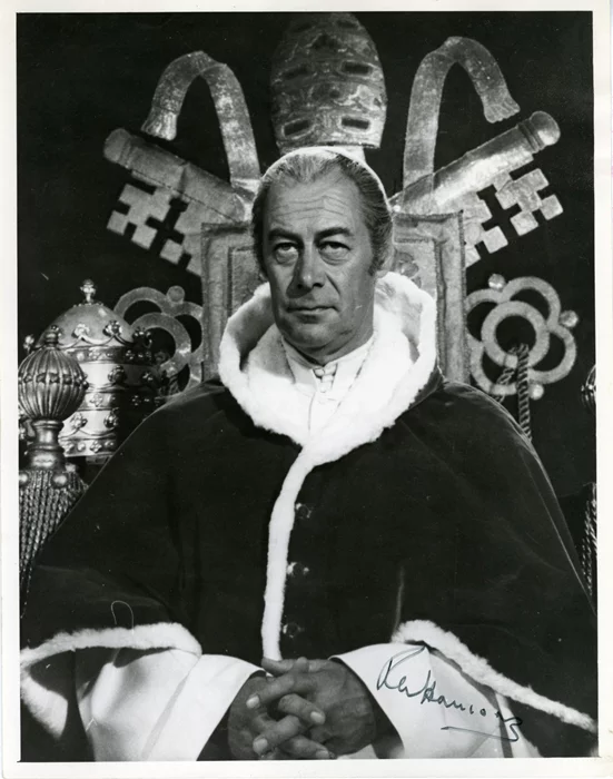 Rex Harrison autograph