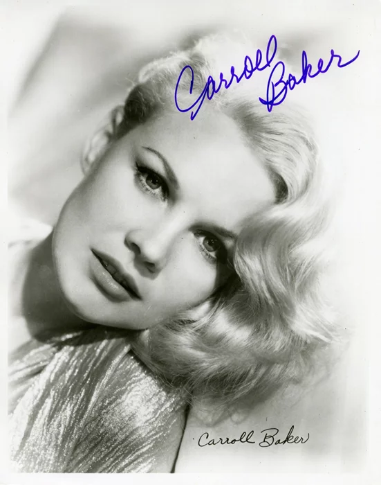 Carroll Baker autograph