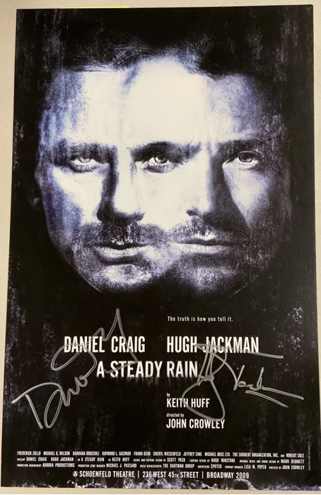 A Steady Rain autograph