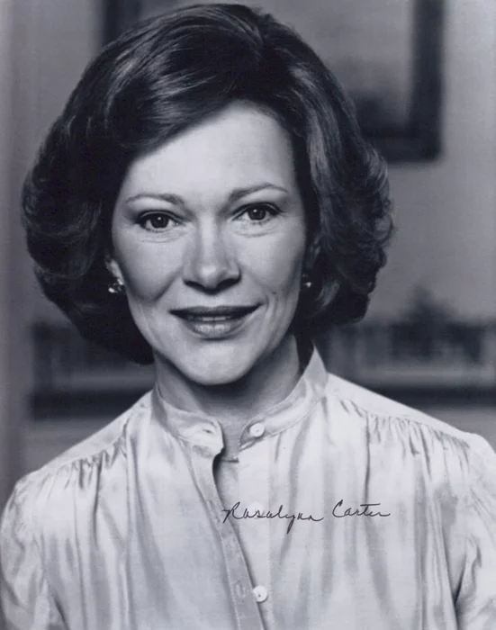 Rosalynn Carter autograph