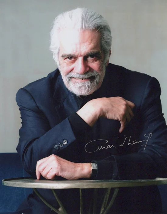 Omar Sharif autograph