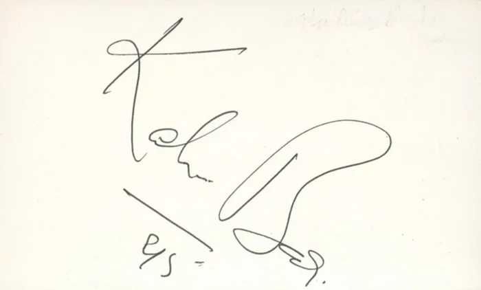 Kabir Bedi autograph