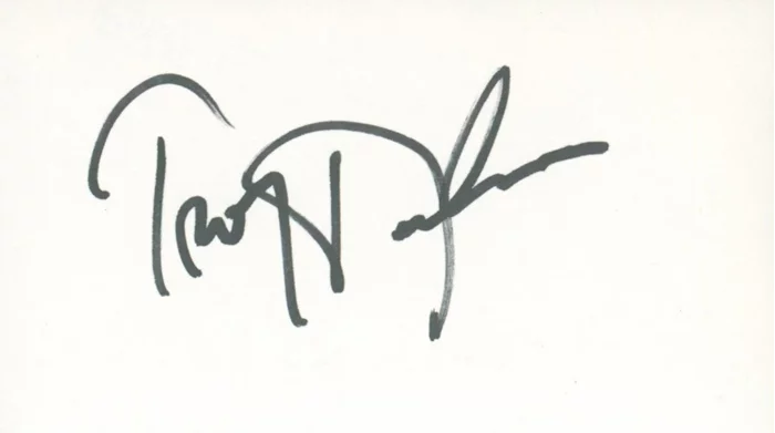 Troy Donahue autograph