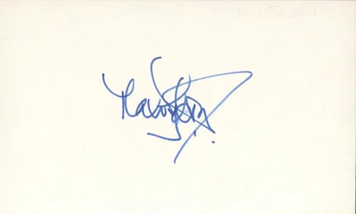 Max Von Sydow autograph