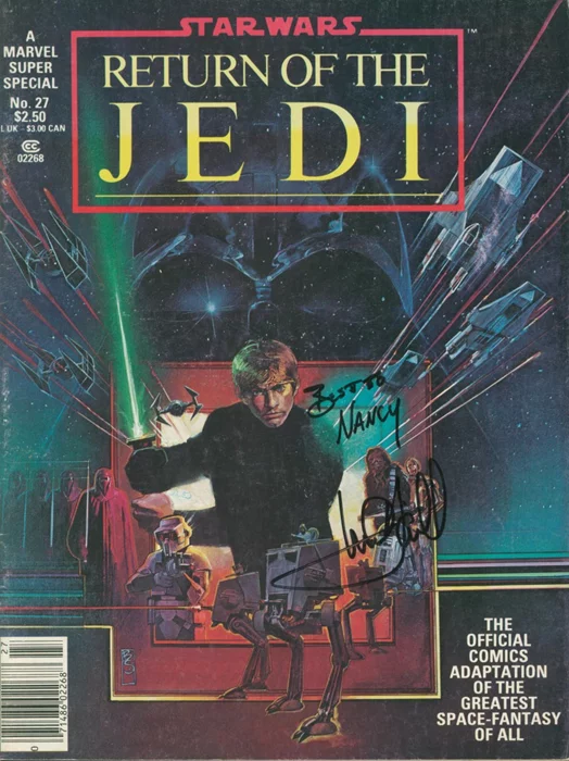 Mark Hamill autograph