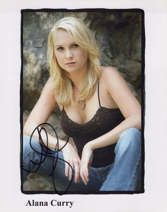 Alana Curry autograph