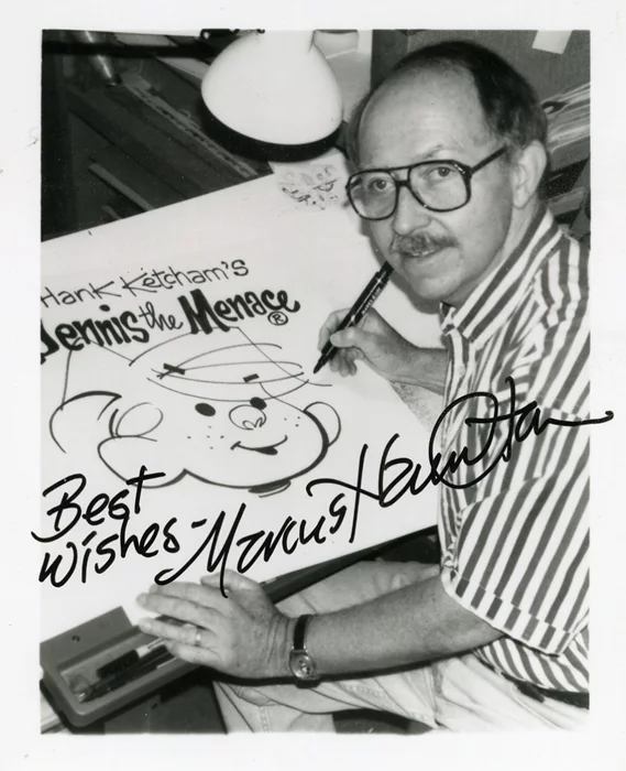 Marcus Hamilton autograph