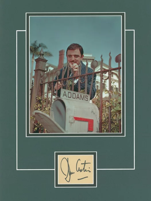 John Astin autograph