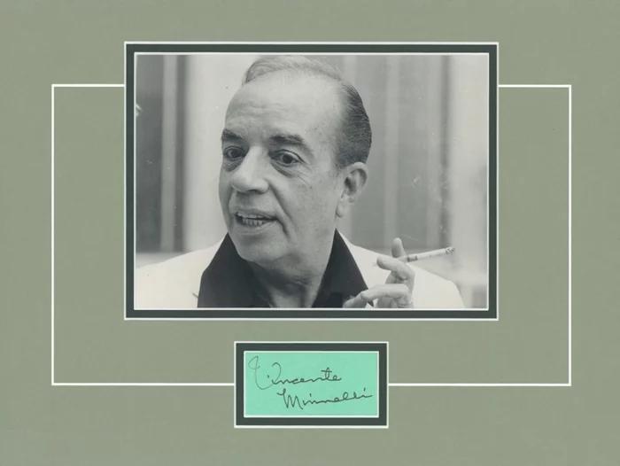Vincente Minnelli autograph